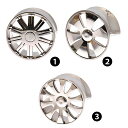 拡張ピアス 25mm タイヤホイル ステンレスピアス ダブルフレア メンズピアス ラージピアス ボディピアス(4)