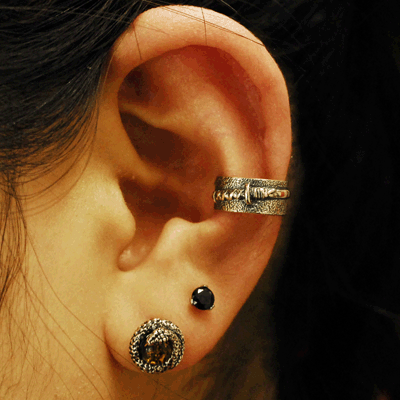 SWORD　刀　シルバー　カフ　★ oriental vibrations ★　ボディピアス　【BodyWell】