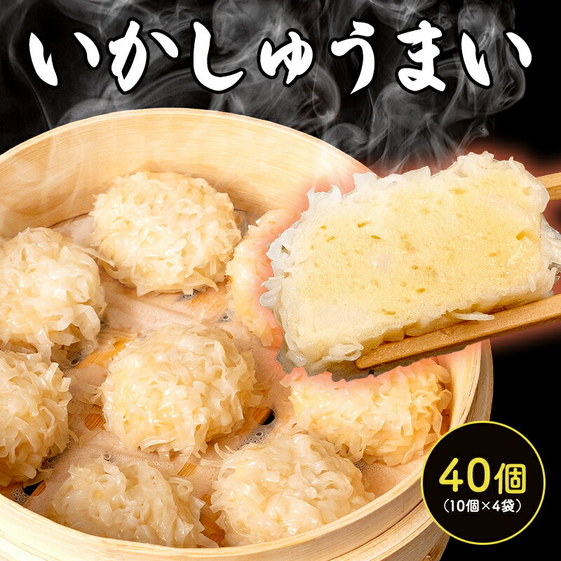 【半額セール＋510円OFFクーポンで2,990円 26日0:00~27日1:59】 いかしゅうまい 烏賊 イカ シュウマイ 焼売 中華 中華料理 点心 飲茶 中華惣菜 惣菜 お惣菜 おつまみ つまみ お弁当 弁当 おかず 一人暮らし ギフト お中元 お歳暮のサムネイル