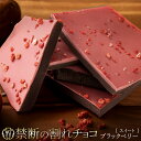 割れチョコ 禁断の割れチョコ「ブラックベリー 最大200g×2個」 送料無料 [ チョコレート チョコ 訳あり 訳ありチョコ カカオ クーベルチュールチョコ 高...