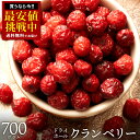ドライクランベリー 「上質なラトビア産クランベリー700g」 送料無料 [ ラトビア産 無添加 小分け 菓子材料 セット 高品質 クランベリー ドライフルーツ ...