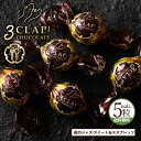 TV放送で話題殺到!「3CLAP!CHOCOLATE 夜のジャズ(スイート&エスプレッソ)1箱(5粒)」 送料無料 [ スリークラップチョコレート チョコレート...