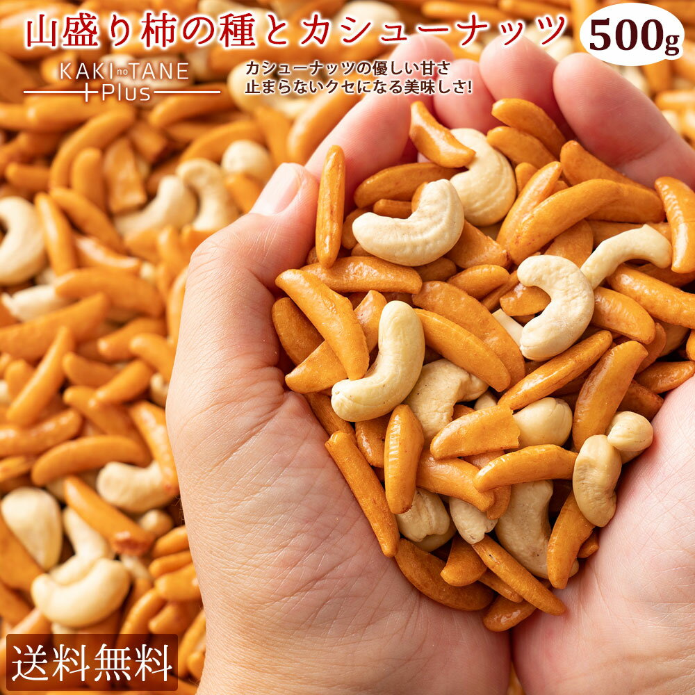 ＼期間限定★200円OFF／ カシューナッツ 柿の種 送料無料 大容量 500g 訳あり 山盛り柿の種とカシューナッツ 柿ピーではなく柿カシュー!? 柿の種プラスで止まらない美味しさ お菓子 おつまみ 訳あり スイーツ ナッツ 楽天スーパーSALE SALE セール