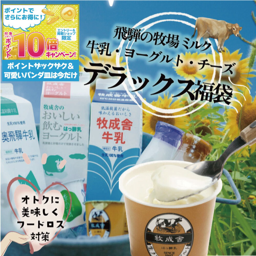 23日20時～奇跡の4時間 ポイント最大49％還元【乳製品5000円福袋】 もったいない スイーツ プレゼント 父の日 プチ贅沢 ご褒美 福袋 食品 2024 在庫処分 おつまみ お取り寄せ 牛乳 ヨーグルト …