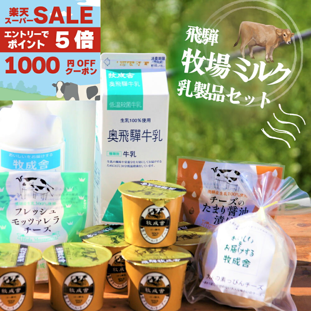 6月セール1000円OFFクーポン【飛騨の乳製品バラエティーセット】父の日 ギフト 贈り物 ヨーグルト 乳製品 自宅待機 食品 パーティー 詰め合わせ 応援 チーズ 牛乳 飛騨古川 内祝い 誕生日 コロナ 応援 観光地応援 ご挨拶 牧成舎