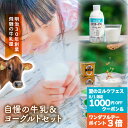 1000円OFFクーポン お中元 【 牛乳&ヨーグルト】プレゼント お返し ヨーグルト お取り寄せ 牛乳 セット 内祝い お礼 お返し お誕生日 牧成舎 牧場 ...