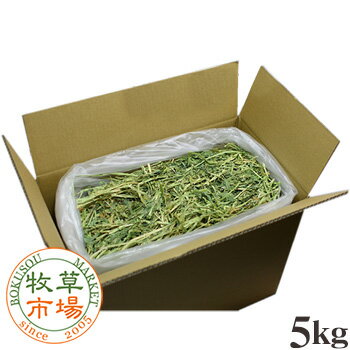 牧草市場 アルファルファプレミアム（牧草）5kg 業務用