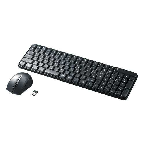 サンワサプライ マウス付きワイヤレスキーボード ブラック SKB-WL25SETBK【メーカー直送】 サンワサプライ マウス付きワイヤレスキーボード ブラック SKB-WL25SETBK【メーカー直送】