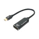 MCO miniDP-HDMI変換アダプタ 4K対応 DPM-4KA1/BK【メーカー直送】(2)