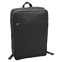 ビジネスリュック PC対応 H9035 40×28×11cm ブラック 衝撃吸収材入・15.6インチノートPC収納 K50413037【メーカー直送】