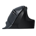 Digio デジオ 高速スクロール Bluetooth5.0 エルゴノミクス5ボタン BlueLEDマウス ブラック MUS-BKF177BK【メーカー直送】(2)