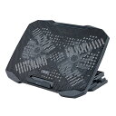 MCO 2WAY2FANノートPCクーラーコンパクトサイズ 11~15.6インチ対応 NSF-08/BK【メーカー直送】