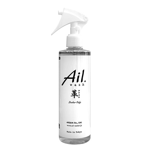 ASQUA 革専用クリーナー Ail.wash 300mlスプレー ASQUA13048【メーカー直送】