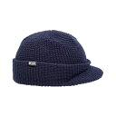MACK BARRY マクバリー 【BEANIE(ビーニー)】 M VISOR CAP BEANIE ネイビー MCBRY72829【メーカー直送】
