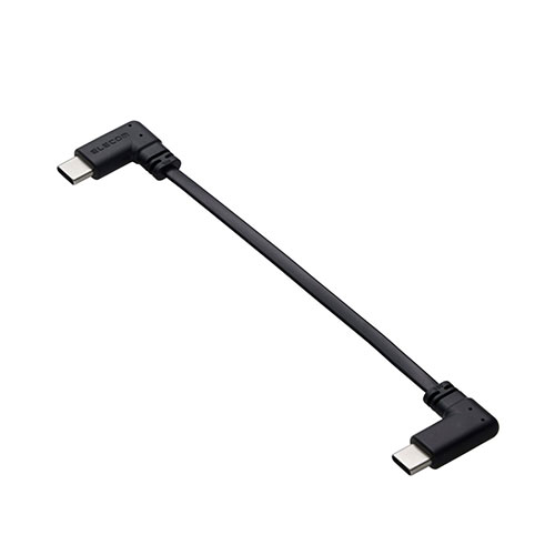 【3本セット】 エレコム モバイルバッテリー用ケーブル(USB Type-C(TM)/充電専用/60W) ブラック MPA-CCLL01BKX3【メーカー直送】