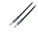 【3セット】 エレコム ステレオミニプラグ AUX オーディオケーブル φ3.5mm 1.5m 高耐久 ブラック AX-35MA15BKX3【メーカー直送】(2)