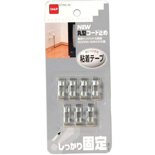 【10セット】 ニトムズ ニュー丸型コード止め H138X10【メーカー直送】 【10セット】 ニトムズ ニュー丸型コード止め H138X10【メーカー直送】