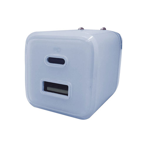 インプリンク PD対応 USB充電器 Sheerカラー Type-C 1ポート 30W ブルー IMACHCL30BL【メーカー直送】 インプリンク PD対応 USB充電器 Sheerカラー Type-C 1ポート 30W ブルー IMACHCL30BL【メーカー直送】