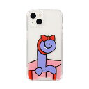168cm ハイブリッドクリアケース for iPhone 13 Pueple Olly with ギフト 168256i13【メーカー直送】