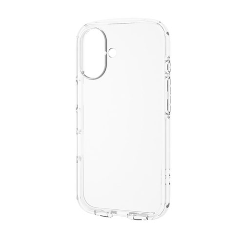 エレコム iPhone 16 ソフトケース TOUGH SLIM LITE 衝撃吸収 ストラップシート付属 クリア PM-A24ATSLUCCR【メーカー直送】 エレコム iPhone 16 ソフトケース TOUGH SLIM LITE 衝撃吸収 ストラップシート付属 クリア PM-A24ATSLUCCR【メーカー直送】