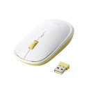 エレコム ILMF 2.4GHz無線 薄型マウス イエロー M-TM10DBYL-IL【メーカー直送】(2)