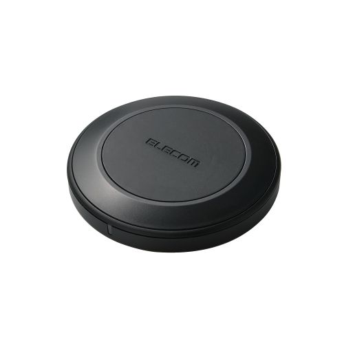 エレコム Qi規格(EPP)対応ワイヤレス充電器(12/10/7.5/5W・卓上) ブラック W-QA26BK【メーカー直送】 エレコム Qi規格(EPP)対応ワイヤレス充電器(12/10/7.5/5W・卓上) ブラック W-QA26BK【メーカー直送】