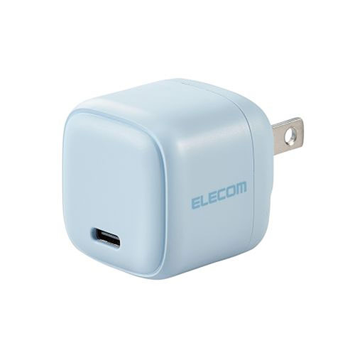 エレコム AC充電器 スマホ・タブレット用 USB PD 20W USB-C1ポート ブルー MPA-ACCP7320BU【メーカー直送】