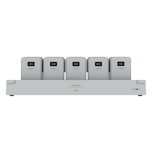 ASAGAO アスモ テーブルパワー充電ステーション モバイルバッテリー5台充電 AS69-5S【メーカー直送】 ASAGAO アスモ テーブルパワー充電ステーション モバイルバッテリー5台充電 AS69-5S【メーカー直送】