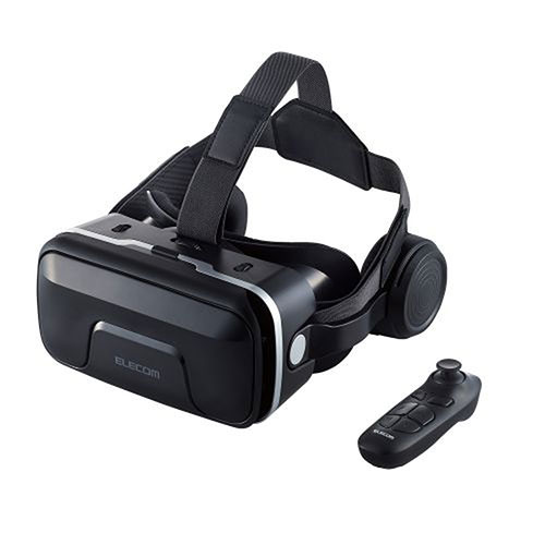 エレコム VRゴーグル ヘッドホン一体型タイプ リモコンセット Webモデル ブラック VRG-XEHR01BK【メーカー直送】 エレコム VRゴーグル ヘッドホン一体型タイプ リモコンセット Webモデル ブラック VRG-XEHR01BK【メーカー直送】