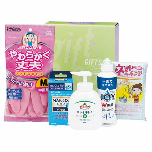 キレイキレイバラエティセット (キレイキレイ薬用液体ハンドソープ・ナノックスワンプロ・P&G除菌ジョイコンパクト・ゴム手袋・ネットスポンジ) 22538301【メーカー直送】