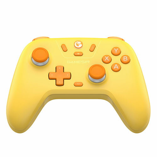 GameSir Nova Lite ワイヤレス&有線ゲーミングコントローラ マルチプラットフォーム イエロー GameSir-NovaLite-YE【メーカー直送】