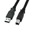 サンワサプライ ナイロンメッシュUSB2.0ケーブル 5m KU20-NM50K2【メーカー直送】(2)