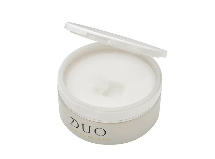 DUO(デュオ) ザ クレンジングバーム クリア(90g) W洗顔不要 メイク落とし | バーム クレンジング 化粧おとし ブラック 化粧品 コスメ 黒 洗顔 毛穴汚れ 保湿ケア 日本製 美容 スキンケア 化粧落とし 乾燥