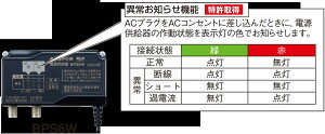 ☆マスプロ電工 ブースター電源部【BPS6W】※北海道・沖縄・離島の方はご購入不可となります。