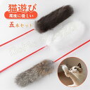 猫じゃらし 5点セット 猫おもちゃ 猫グッズ 猫用品 軽量 ストレス解消 運動不足解消 ペット用品 猫遊び