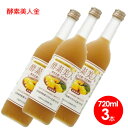 【3本セット】シーボン 酵素美人金（4倍濃縮・黄金生姜・大生姜味）720ml 【送料無料】