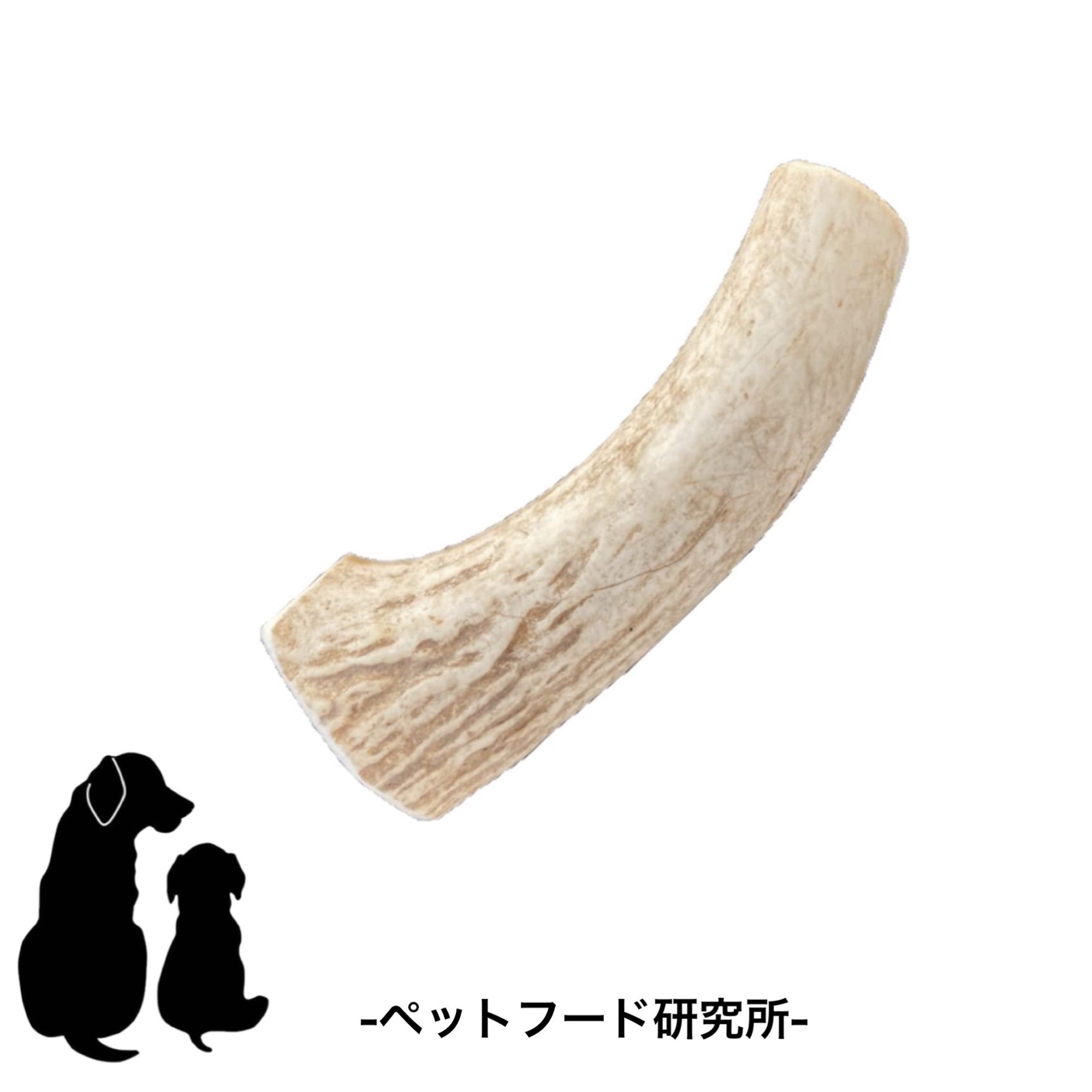 ペットフード研究所 鹿の角 【国内産 無添加】犬 おもちゃ 噛むおもちゃ 無添加 おやつ 国産鹿 鹿 角 歯磨きガム デンタルケア 極太約10cm 極太約10cm半割り