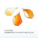 【チャーム】カーネリアンチャームラフスライスカット1セット販売22金ワイヤー約11ミリ〜16ミリ大きさ色々