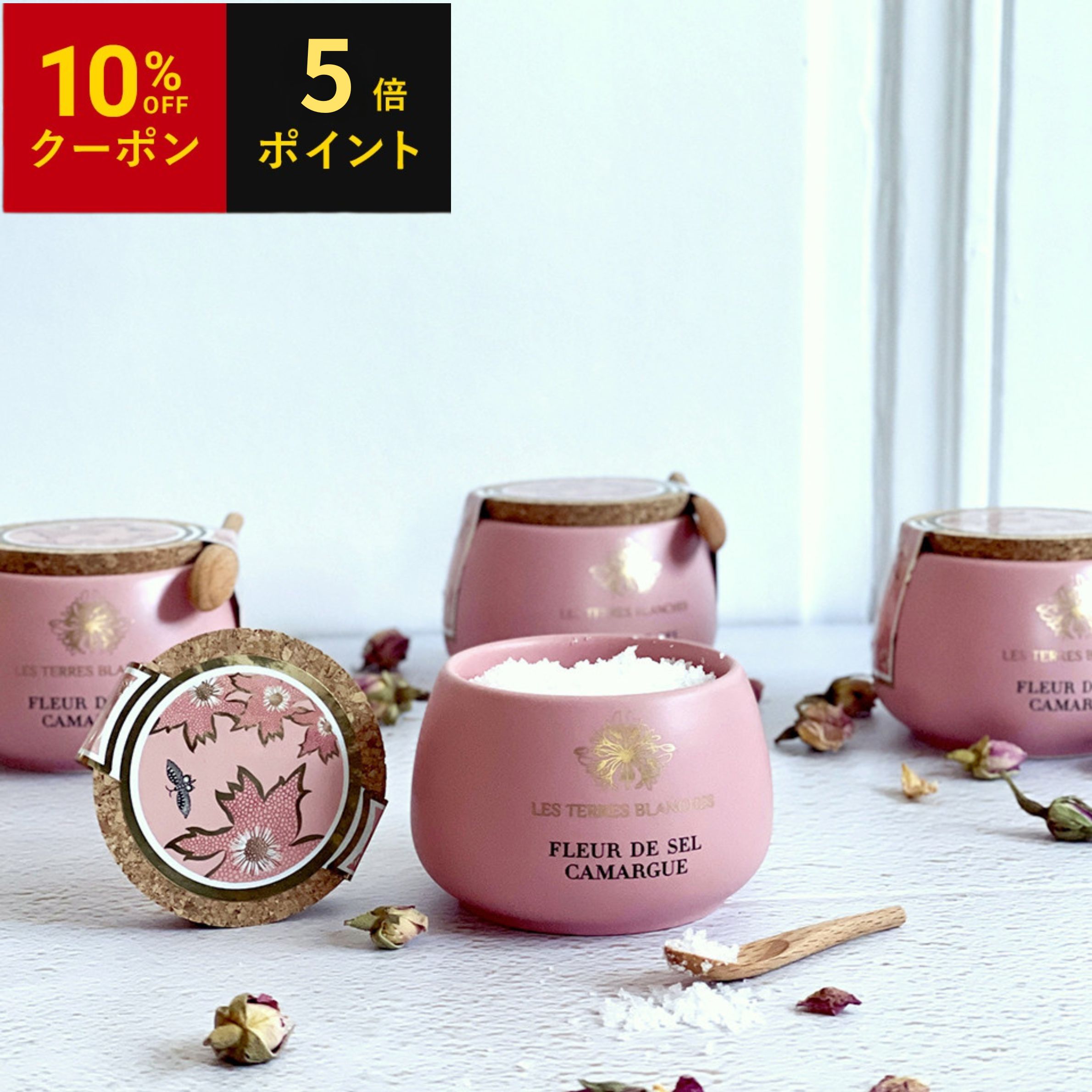 カマルグ産 フルール ド セル 80g フランス産 高級塩 天然塩 Fleur de Sel ギフト プレゼント 食用塩