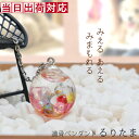 遺骨ペンダント ペット 可愛いガラスアクセサリーの遺骨ペンダント『るりたま』<茜(あかね)> 【ノンアレルギー サージカルステンレスチェーン おしゃれ かわいい...