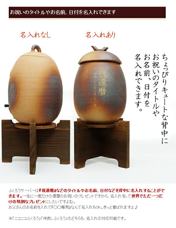 還暦祝い 男性 プレゼント『信楽焼 ふくろう ...の紹介画像3
