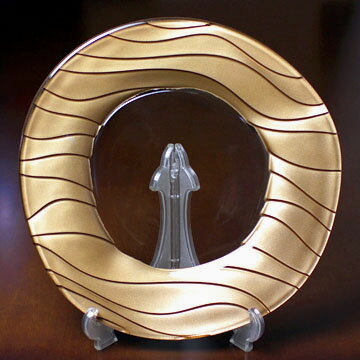 ナハトマン(Nachtmann) サハラ 32cmプレート(ゴールド) No85220#nhm006708のサムネイル