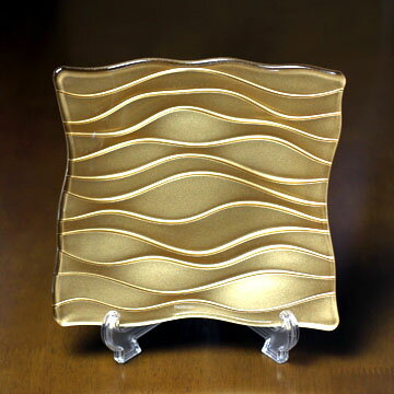 ナハトマン(Nachtmann) サハラ 20cmスクエアディッシュ(ゴールド) No85222#nhm006706のサムネイル