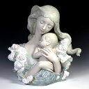 リヤドロ（Lladro リアドロ 陶器人形 置物） 母と子 ぬくもり #ldr-11953