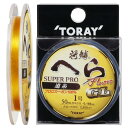 東レ(TORAY) フロロカーボンライン 将鱗 へら スーパープロフロロ 道糸 GL 50m 1号 ゴールド