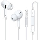イヤホン HiFi音質 通話可能 有線イヤホン 3.5mmジャック 音量調整 重低音 遅延なし リモコン付き クリア通話 雑音なし カナル型 イヤフォン ノイズキャンセリング 快適な装着感 ステレオイヤフォン ヘッドホン スマートフォン/PC/MP3/Switch/YouTube/ZOOM/PS4/Android/iPhon