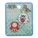 稲垣服飾 スーパー マリオ シール ワッペン テレサ ・ スーパー キノコ シール ・ アイロン 両用 接着 MRS006