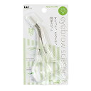 貝印 KAI 眉毛 ハサミ DX コーム 付 つけはずし可 カット メンズ レディース クリア 日本製 KQ3030