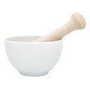 貝印 KAI すり鉢 すりこ木棒 天然木 ( 朴 ) 付き ミニ キッチンツール 日本製 SELECT100 DH3020