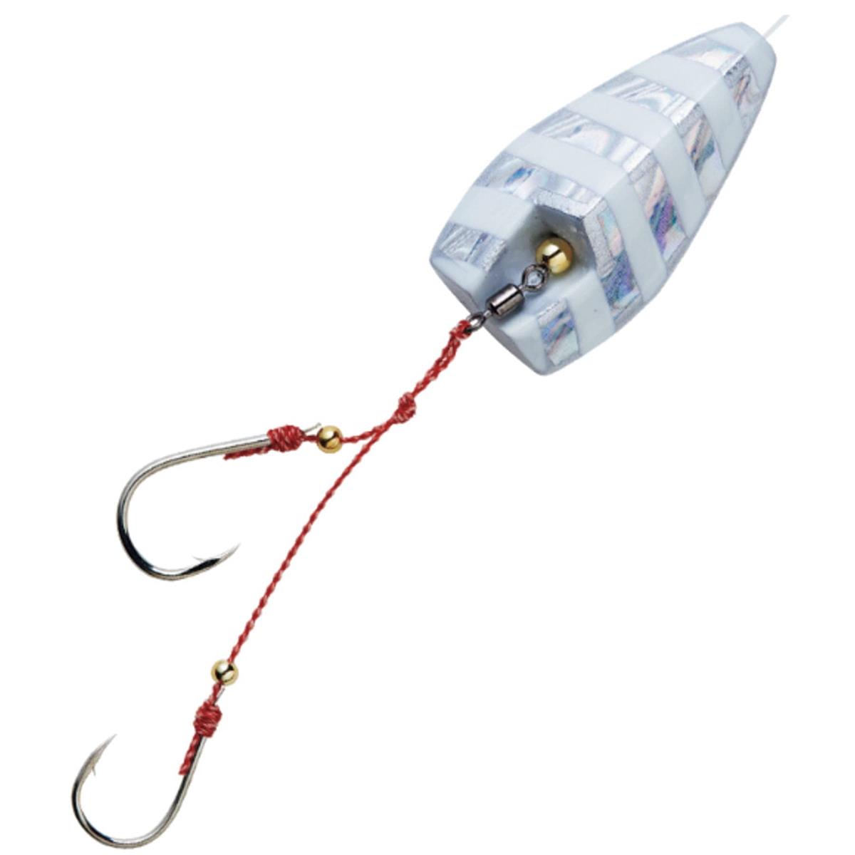 ハヤブサ(Hayabusa) SE105 無双真鯛 貫撃遊動テンヤ 8号 #7 ケイムラゼブラグロー